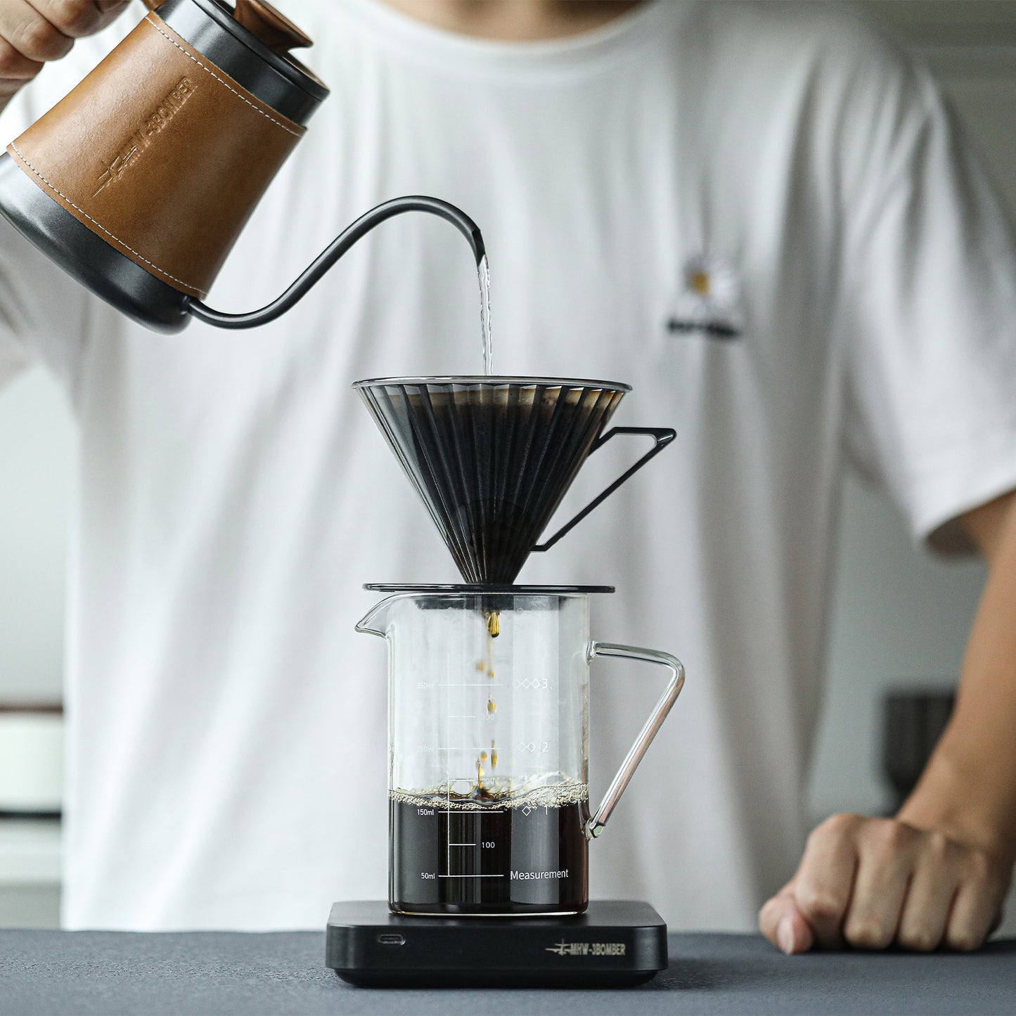 LuxeBrew Glass Coffee Dripper
